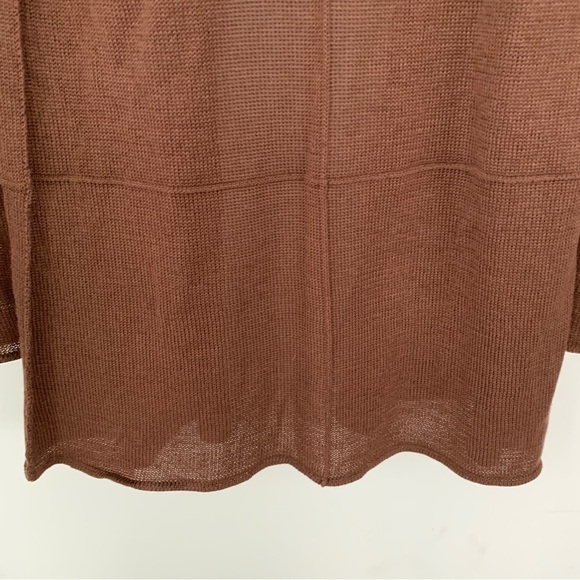 Wooden Ships Brown Cardigan Size M/L - Picture 7 of 9
